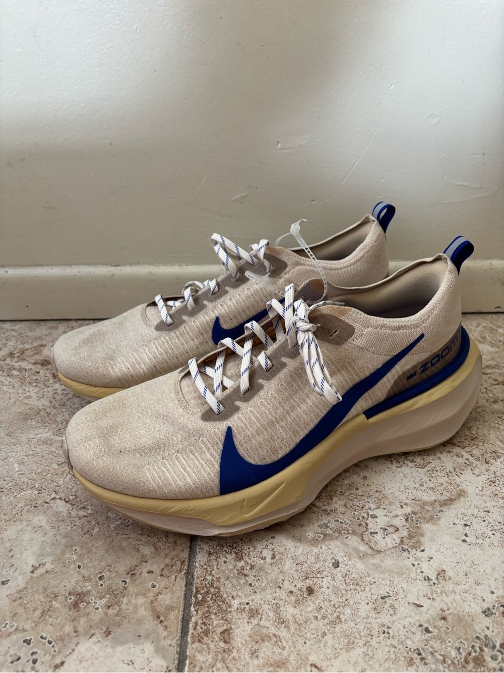 Nike ZoomX Invincible 3 Sand Drift Concord HF4309-126 Men's Size 14